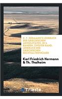 K. F. HERMANN'S LEHRBUCH DER GRIECHISCHE