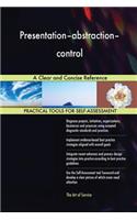 Presentation-abstraction-control A Clear and Concise Reference