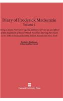 Diary of Frederick MacKenzie
