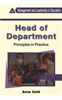 Head of Department