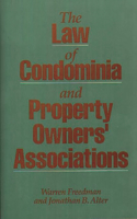 Law of Condominia and Property Owners' Associations
