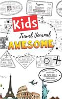 Kids Awesome Travel Journal