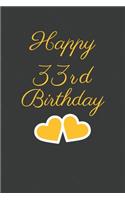 Happy 33rd Birthday