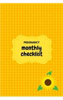 Pregnancy Monthly Checklist