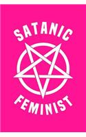 Satanic Feminist: Ukulele Tab Notebook 6x9 120 Pages