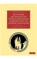 Eustathii Archiepiscopi Thessalonicensis Commentarii AD Homeri Odysseam 2 Volume Paperback Set