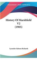 History Of Marshfield V2 (1905)