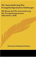 Die Auswanderung Der Evangelischgesinnten Salzburger