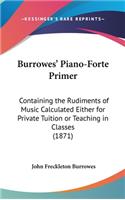Burrowes' Piano-Forte Primer