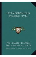 Extemporaneous Speaking (1912)