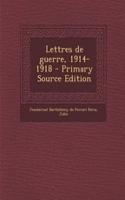 Lettres de guerre, 1914-1918