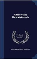 Altdeutsches Handworterbuch