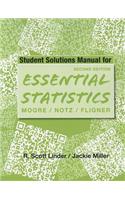Student Solutions Manual for Essential Statistics