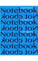 Graph Paper Notebook with 1 cm squares 120 pages
