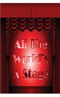 Shakespeare Journal - All The World's A Stage (Red)