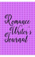 Writer's Notebook - Romance Writer's Journal (Purple-Black)