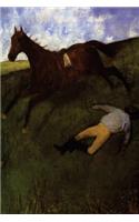 ''The Fallen Jockey'' by Edgar Degas