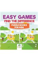 Easy Games Find the Difference Puzzle Books for Kids