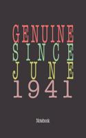 Genuine Since June 1941