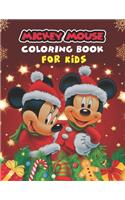 Mickey Mouse Coloring Book For Kids.: Mickey Mouse Christmas Coloring Book. 40 Pages. Size-8.5 x 11 Cover.