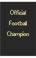 Official Football Champion