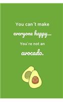 You can´t make everyone happy...You´re not an avocado.