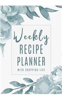 Weekly Recipe Planner with Shopping List