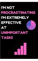 I'm Not Procrastinating I'm Extremely Effective At Unimportant Tasks