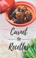 Carnet de Recettes: Livre de cuisine à compléter - 7x10 pouces 100 pages - cadeau pour cuisiniers