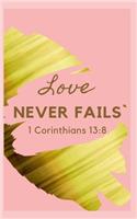 Love Never Fails 1 Corinthians 13: 8