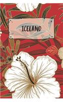 Iceland: Ruled Travel Diary Notebook or Journey Journal - Lined Trip Pocketbook for Men and Women with Lines