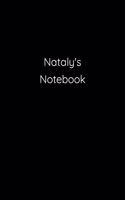 Nataly's Notebook: Notebook / Journal / Diary - 6 x 9 inches (15,24 x 22,86 cm), 150 pages.