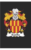 Badillo: Badillo Coat of Arms and Family Crest Notebook Journal (6 x 9 - 100 pages)
