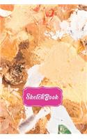 Sketch Book: Notebook for Drawing, Doodling or Sketching: 100 Pages, ( Blank Paper Drawing and Write Journal ) Sketchbooks For Kids