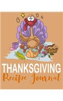 Thanksgiving Recipe Journal