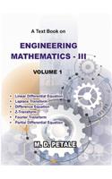 Engineering Mathematics - III Volume 1