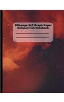 200-Page Graph Paper Composition Notebook