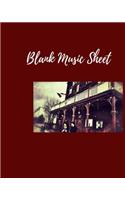 Blank Music Sheet