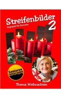 Streifenbilder 2: Thema Weihnachten(Legespiel Für Senioren)