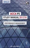 ACCA F5 Performance Management Study Manual