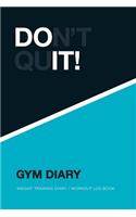 Gym Diary