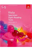 Viola Specimen Sight-Reading Tests, ABRSM Grades 1-5