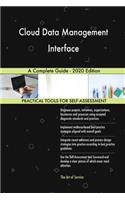 Cloud Data Management Interface A Complete Guide - 2020 Edition