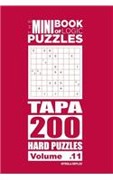 The Mini Book of Logic Puzzles - Tapa 200 Hard (Volume 11)