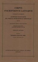 [1] Notae Numerorum. Vocabula Cum Encliticis -Que, -St, -Ve Composita. [2] Quibus Locis Inveniantur Additamenta Titulorum Voluminis VI Corporis Inscriptionum Latinarum