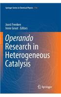 Operando Research in Heterogeneous Catalysis