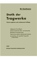 Statik Der Tragwerke