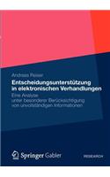 Entscheidungsunterstützung in Elektronischen Verhandlungen