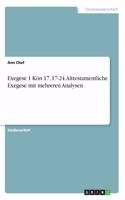 Exegese 1 Kön 17, 17-24. Alttestamentliche Exegese mit mehreren Analysen