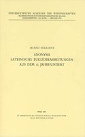 Anonyme Lateinische Euklidbearbeitungen Aus Dem 12. Jahrhundert